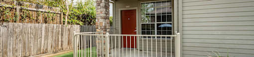 Exterior of apartment at Fountains at Tidwell and The Enclave in Houston TX