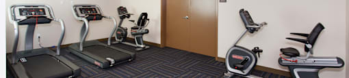 Fitness Center at The Lodge at Morgan Hills Apartments in Morgan Hill CA