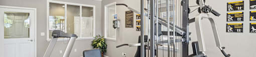 Fitness Center Strength Equipment at The Pines in Lakewood CO