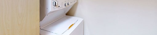 In-unit laundry at Cedar Park in Seattle WA