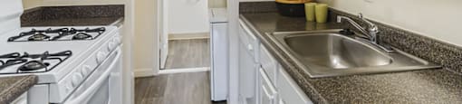 Kitchen at University Heights in Providence RI