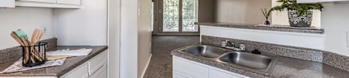 Kitchen countertops at Hollow Creek in Conroe TX