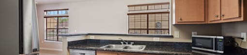 Kitchen at Parkway Ranch Rental Homes in Houston TX