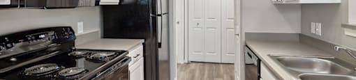 Kitchen at The Sorento Apartments in San Antonio TX