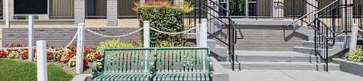 Leasing Center Entrance at Oakfield Apartments in Wheaton MD