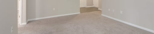 Living Room at Falls Pointe at the Park Apartments in Durham NC