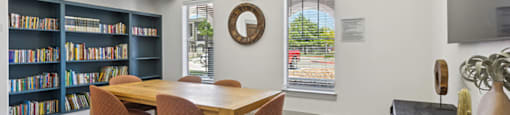 Meeting room at Bonito Parque Apartments in San Antonio TX