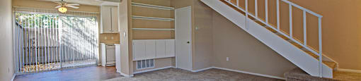 Open living space at Westchester Park in Tustin CA