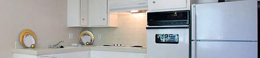 Trestles Apartments kitchen with appliances in San Jose, CA