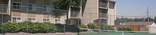 tennis court for Timberleaf Apartments in Lakewood, CO