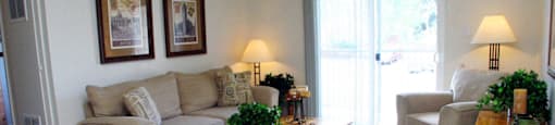 living room for Timberleaf Apartments in Lakewood, CO