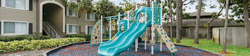 Playground at Brenton at Abbey Park Apartments in West Palm Beach FL