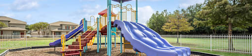 Playground at Fountains at Tidwell and The Enclave in Houston TX