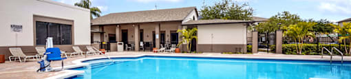 Pool at Cedar Grove Apartments in Miami FL