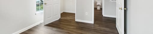 Primary Bedroom Closet at Almeda Park Apartments in Houston TX