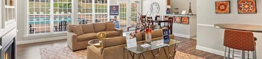 Social Lounge at Weston Circle Apartments in Fredericksburg VA