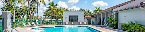 Outdoor Swimming Pool at Cedar Grove Apartments in Miami Gardens FL