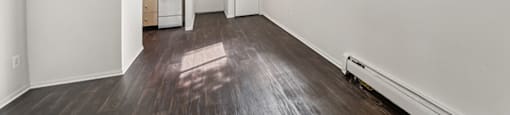 Vacant Living and Dining Room at The Pines in Lakewood CO