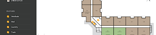 First floor layout