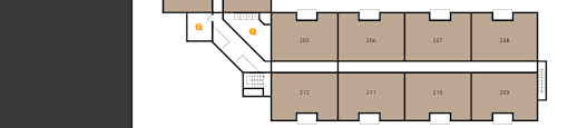 Second floor layout
