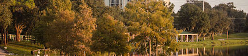 Episcopal Catholic Apartments in Winter Park, FL golden hour photo