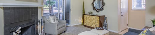 Living Room at The Avenues of West Ashley