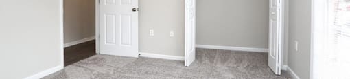 Spacious closets in your bedroom at Karen Lake