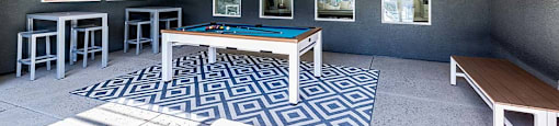 Outside Pool Table at ARISTA APARTMENT HOMES, Las Vegas, NV