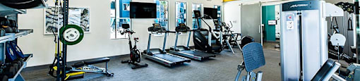 Fitness Center with strength and cardio equipment at ARISTA APARTMENT HOMES, Nevada