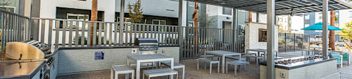 BBQ area at ARISTA APARTMENT HOMES, Nevada, 89183