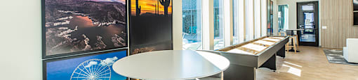 Game area in clubhouse at ARISTA APARTMENT HOMES, Nevada