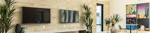 Clubhouse seating at ARISTA APARTMENT HOMES, Las Vegas, NV, 89183