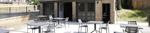 Resident lounge at Heritage Place Apartments in Grand Rapids, MI