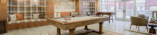 Pool Table in Clubhouse