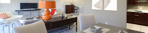 living and dining room