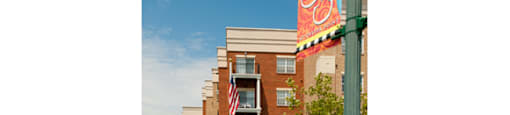 Apartment building exterior