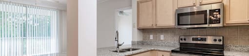 Kitchen with Stainless Steel Appliances