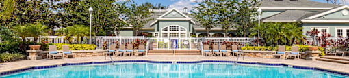 Resort Style Pool with Chairs