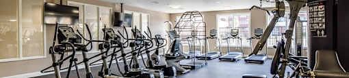 Two Level Fitness Center at Water's Edge, New Jersey