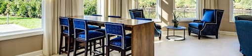 Dining Area at Water's Edge, Harrison, 07029