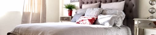 Large Master bedroom at The Oaks Apartments, Upland, CA