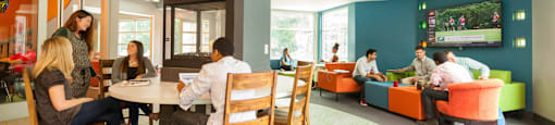 Resident clubhouse  at Abbott Pointe Apartments in East Lansing, MI near Michigan State University