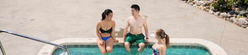 Hot Tub  at Abbott Pointe Apartments in East Lansing, MI near Michigan State University