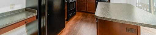 Spacious Kitchen in East Lansing Apartments near Michigan State University | Abbott Pointe