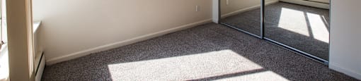 Spacious bedrooms in East Lansing Apartments near Michigan State University | Eden Roc