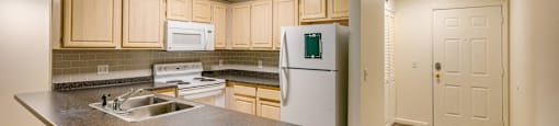 Spacious Kitchen in East Lansing Apartments near Michigan State University | Park Place
