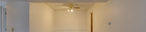 Spacious Living room in East Lansing Apartments near Michigan State University | The Pines