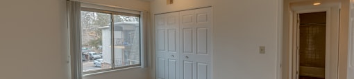 Spacious bedrooms in East Lansing Apartments near Michigan State University | The Pines