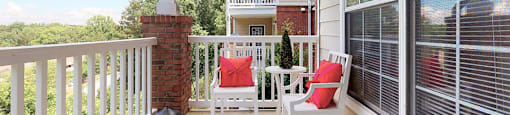 Large Balcony at Ashley Cascade in Atlanta, Georgia