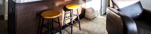 Spacious Living room in East Lansing Apartments near Michigan State University | 300 Grand Apartments